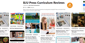 BJU Reviews On Pintrest